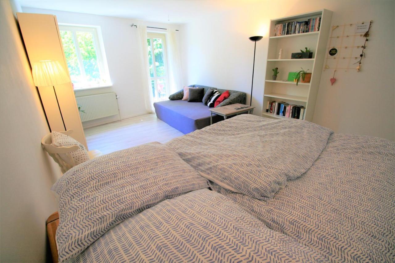 Zentrale Ferienwohnung „Treibholz“ Im Sonnenblumenhaus Flensbourg Extérieur photo